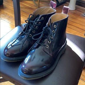 Doc Martens EMMELINE ARCADIA cherry boots 8 new